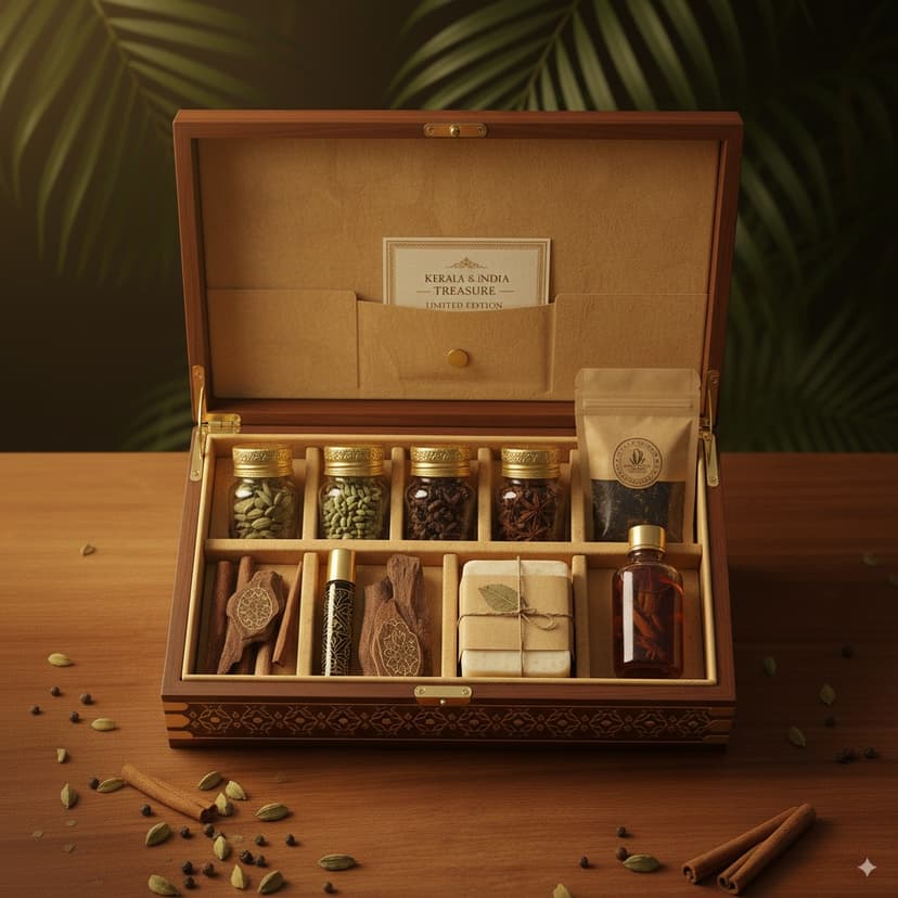 Kerala & India Treasure – Limited Edition Gift Hamper (Only 50 Worldwide) 2