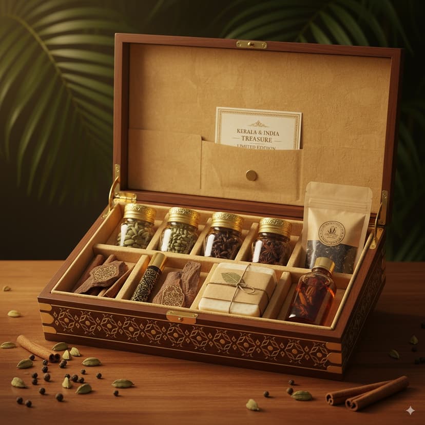 Kerala & India Treasure – Limited Edition Gift Hamper (Only 50 Worldwide) 4