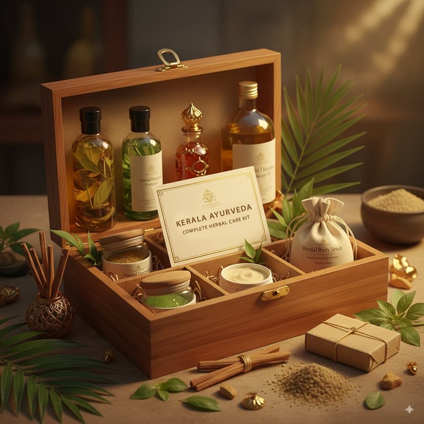 Kerala Ayurveda Complete Herbal Care Kit – 100% Natural Wellness 2