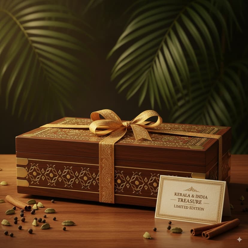 Kerala & India Treasure – Limited Edition Gift Hamper (Only 50 Worldwide)
